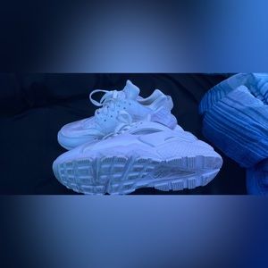 These are Nike Huaraches. They have only been worn once at my graduation.